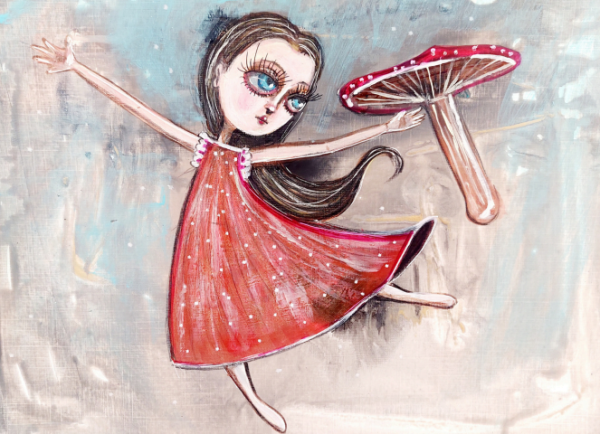 Bailando en la luna